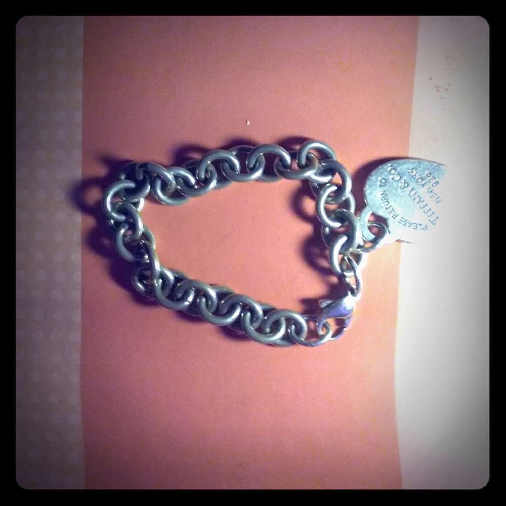 Tiffany & Co 925 charm bracelet